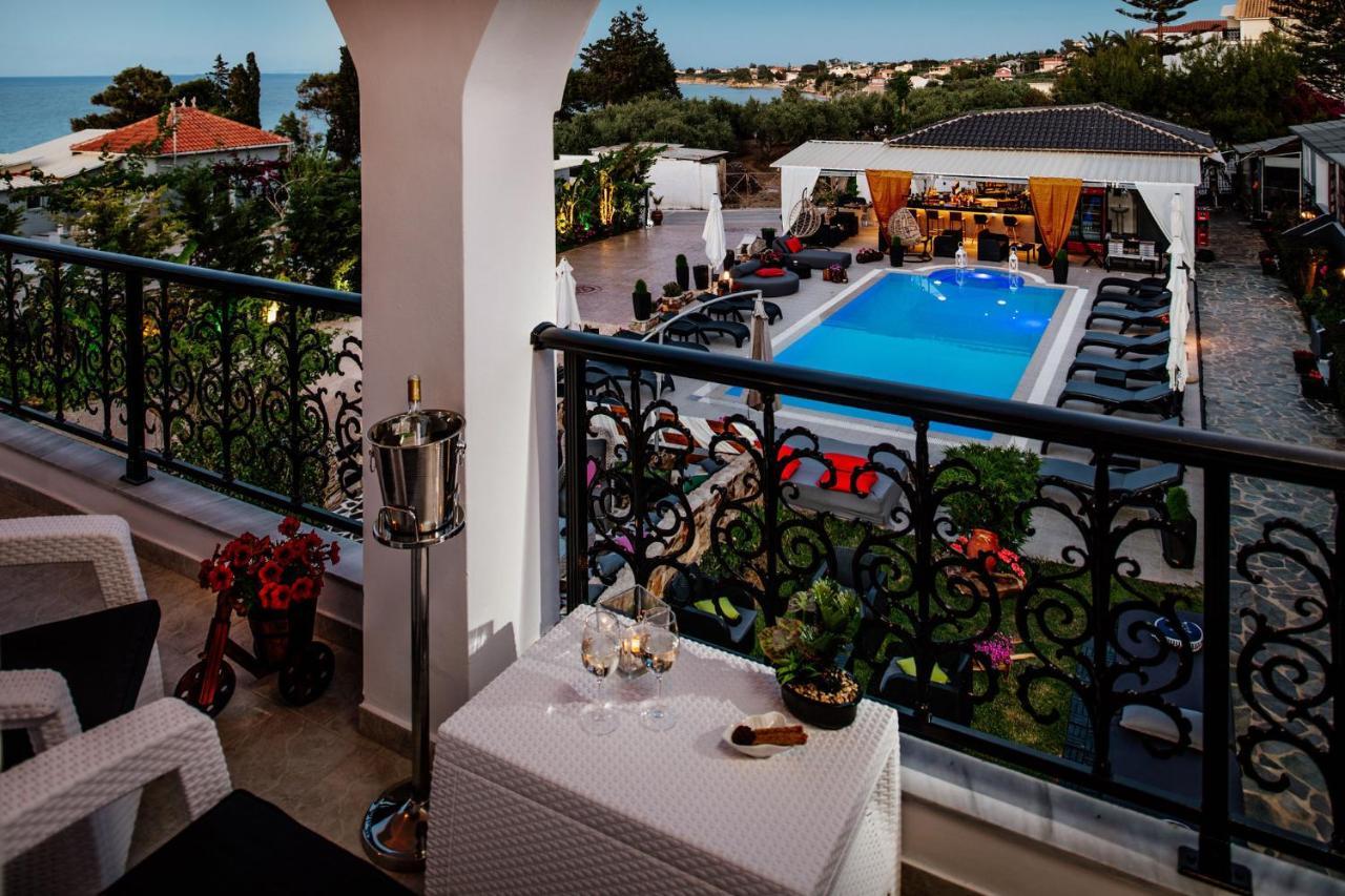 Villa Corali Apartments Sea Breath & Pool Amúdi Kültér fotó