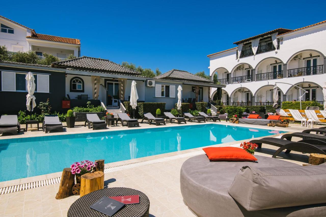 Villa Corali Apartments Sea Breath & Pool Amúdi Kültér fotó