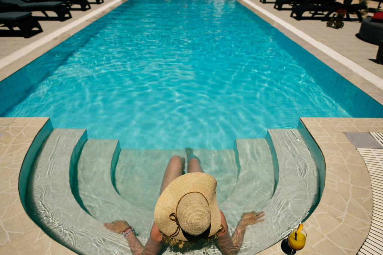 Villa Corali Apartments Sea Breath & Pool Amúdi Kültér fotó