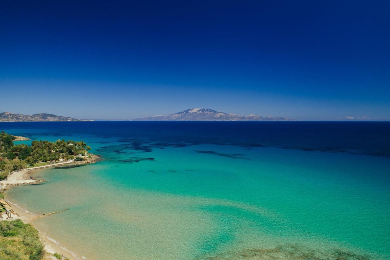 Villa Corali Apartments Sea Breath & Pool Amúdi Kültér fotó